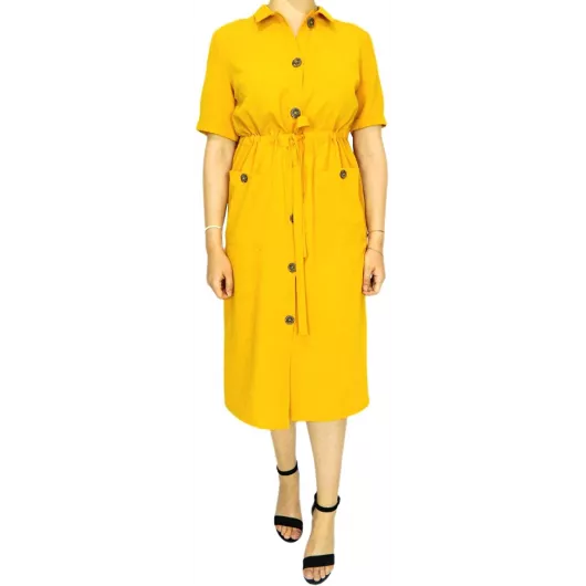 Платье Genel, Цвет: Желтый, Размер: 38