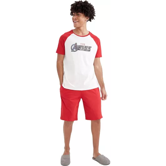 Пижамный комплект DeFacto, Цвет: Красный, Размер: S