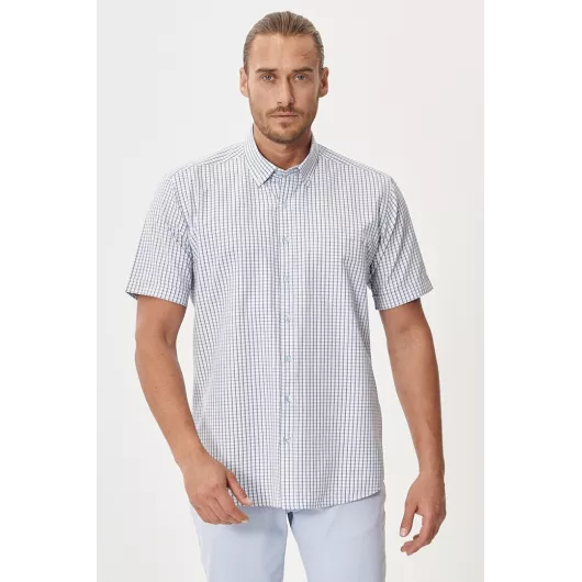 Рубашка ALTINYILDIZ CLASSICS, Цвет: Голубой, Размер: XL