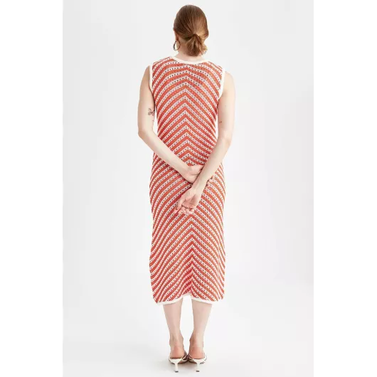 Платье DeFacto, Цвет: Оранжевый, Размер: M, изображение 5