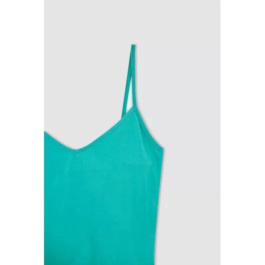 Платье DeFacto, Цвет: Бирюзовый, Размер: M, изображение 5