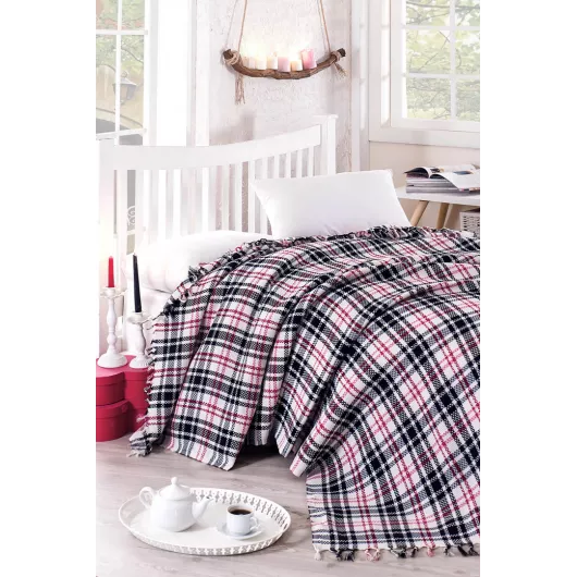 Одеяло-накидка Ev & Ev Home, Цвет: Черный, Размер: STD