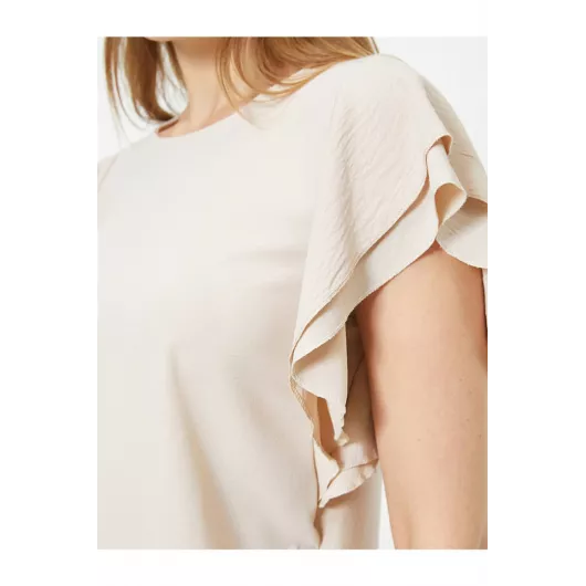 Блузка Koton, Цвет: Белый, Размер: M, изображение 5