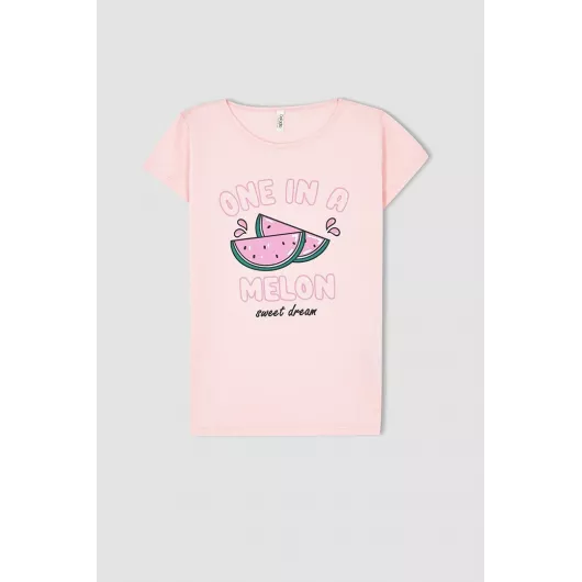 Пижамный комплект DeFacto, Цвет: Розовый, Размер: 7-8 лет, изображение 2