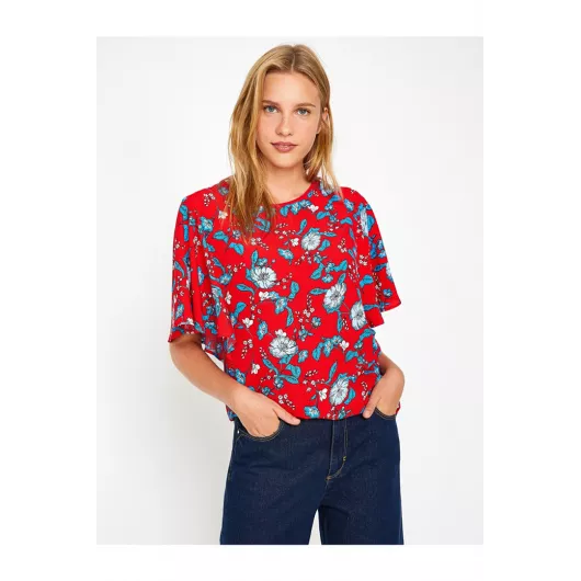 Блузка Koton, Цвет: Красный, Размер: 36