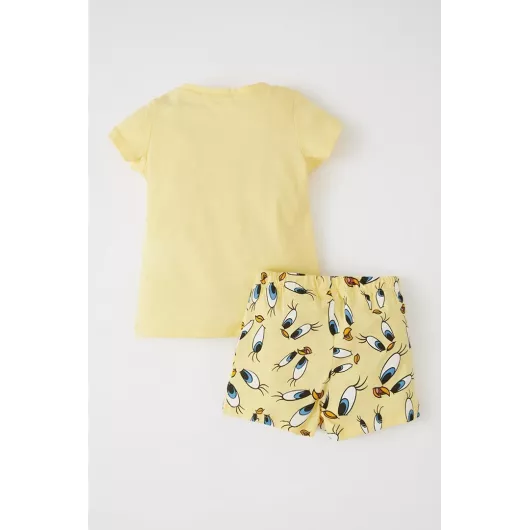 Пижамный комплект DeFacto, Цвет: Желтый, Размер: 9-12 мес., изображение 5