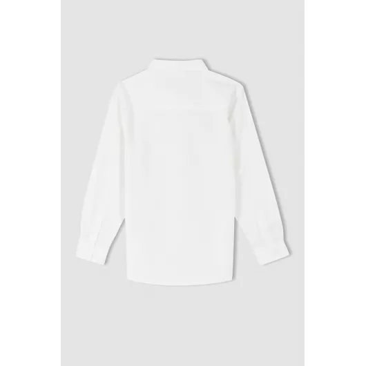 Рубашка DeFacto, Цвет: Белый, Размер: 12-13 лет, изображение 3