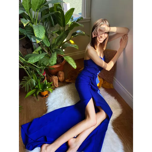 Платье Appleline, Цвет: Синий, Размер: 36