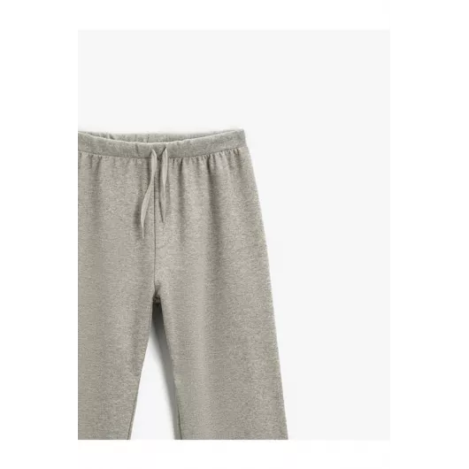 Спортивные штаны Koton, Цвет: Серый, Размер: 7-8 лет, изображение 3