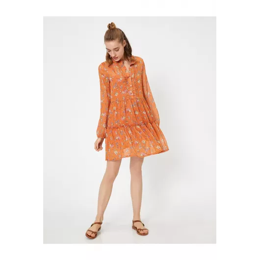 Платье Koton, Color: Orange, Size: 36, 2 image