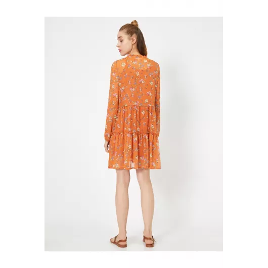 Платье Koton, Color: Orange, Size: 36, 4 image