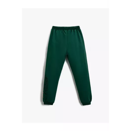 Спортивные штаны Koton, Цвет: Зеленый, Размер: 7-8 лет, изображение 2