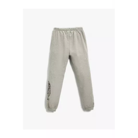 Спортивные штаны Koton, Цвет: Серый, Размер: 7-8 лет, изображение 2
