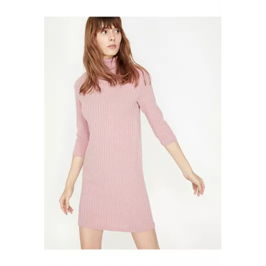 Платье Koton, Цвет: Розовый, Размер: L