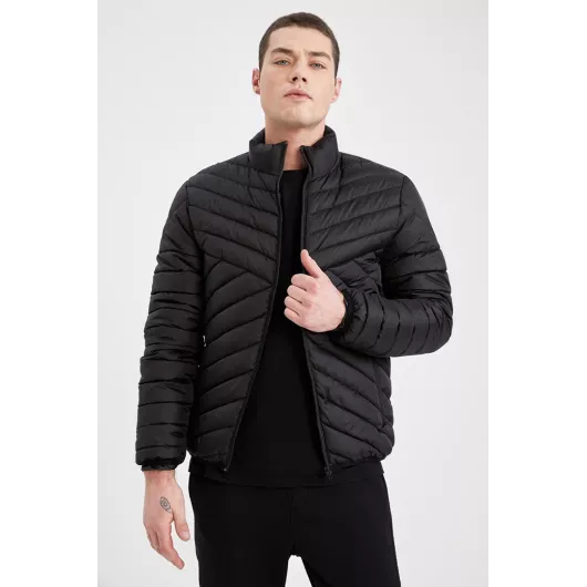 Куртка-бомбер DeFacto, Цвет: Черный, Размер: XL