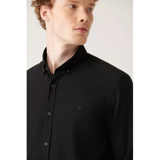 Shirt AVVA, Color: Черный, Size: XL, 2 image