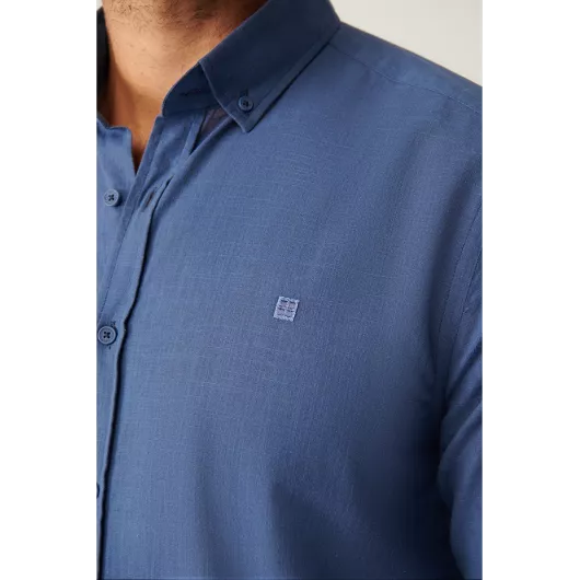 Shirt AVVA, Color: Blue, Size: XL, 2 image