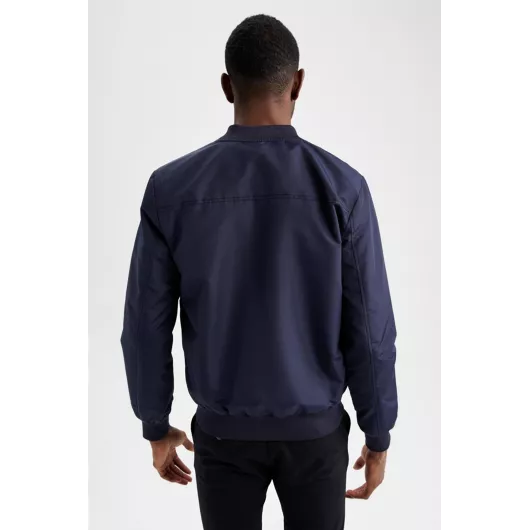 bomber jacket DeFacto, Color: Blue, Size: XL, 5 image