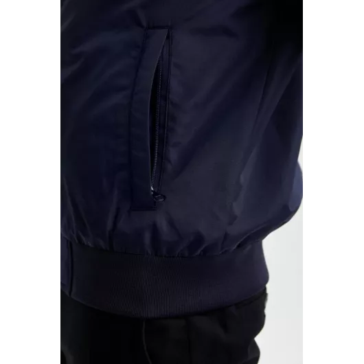 Куртка-бомбер DeFacto, Цвет: Синий, Размер: 2XL, изображение 4