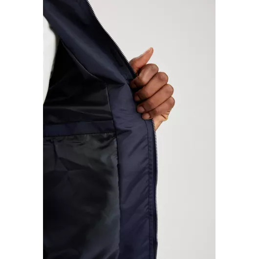 Куртка-бомбер DeFacto, Цвет: Синий, Размер: 3XL, изображение 3