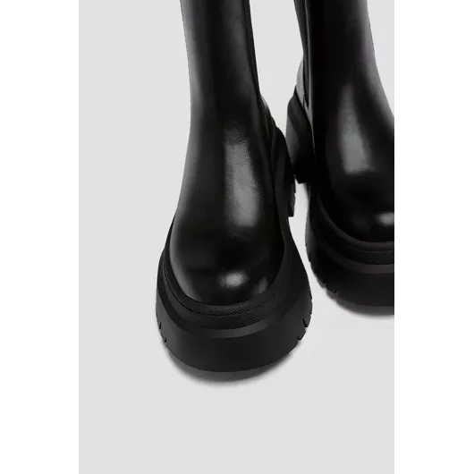 Ботинки Pull & Bear, Цвет: Черный, Размер: 40, изображение 3