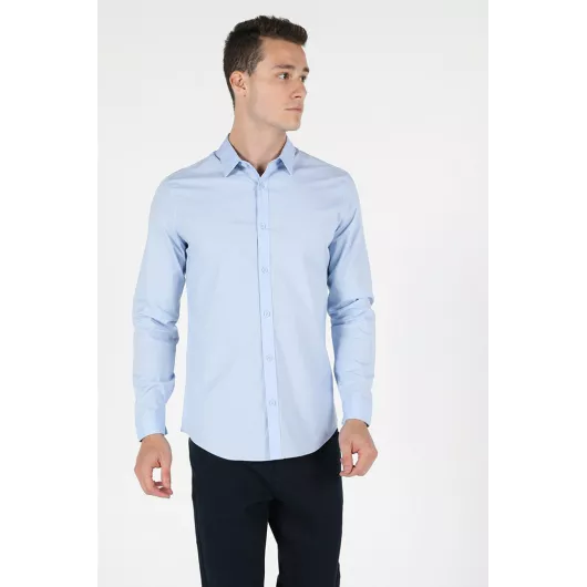 Рубашка Colin's, Цвет: Голубой, Размер: S, изображение 3