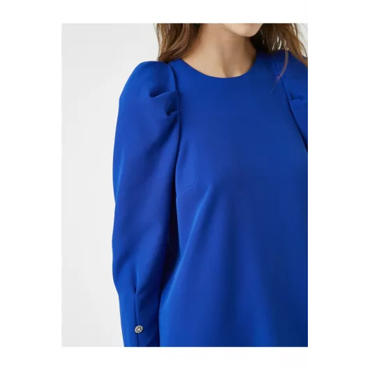 Платье Koton, Цвет: Синий, Размер: 36, изображение 5