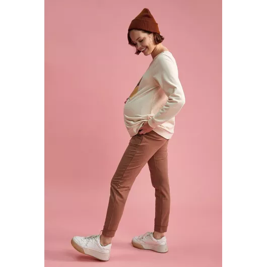 Джогерры для беременных DeFacto, Цвет: Коричневый, Размер: XL