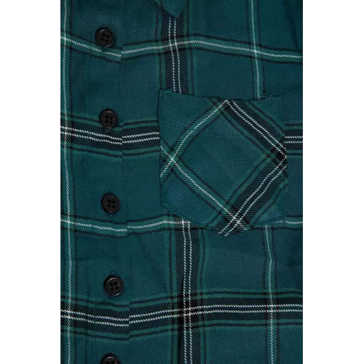 Рубашка DeFacto, Цвет: Зеленый, Размер: 11-12 лет, изображение 5