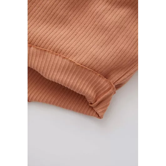 Трикотажная футболка DeFacto, Цвет: Оранжевый, Размер: 12-18 мес., изображение 4
