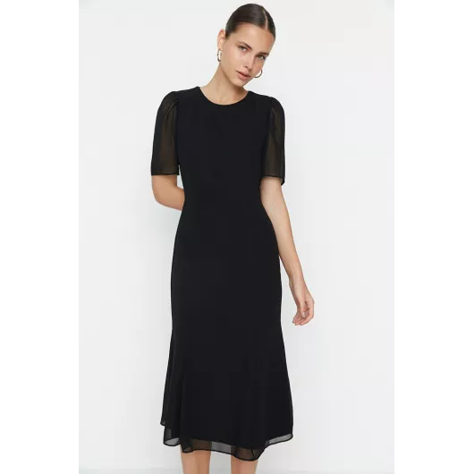 Платье TRENDYOLMILLA, Цвет: Черный, Размер: 40