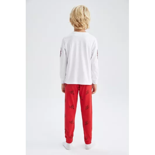 Пижамный комплект DeFacto, Цвет: Красный, Размер: 9-10 лет, изображение 3