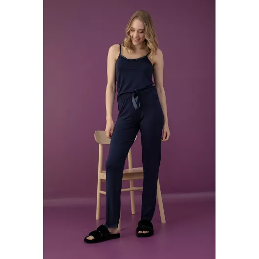 Пижамный комплект Eliz Homewear, Цвет: Темно-синий, Размер: S, изображение 2