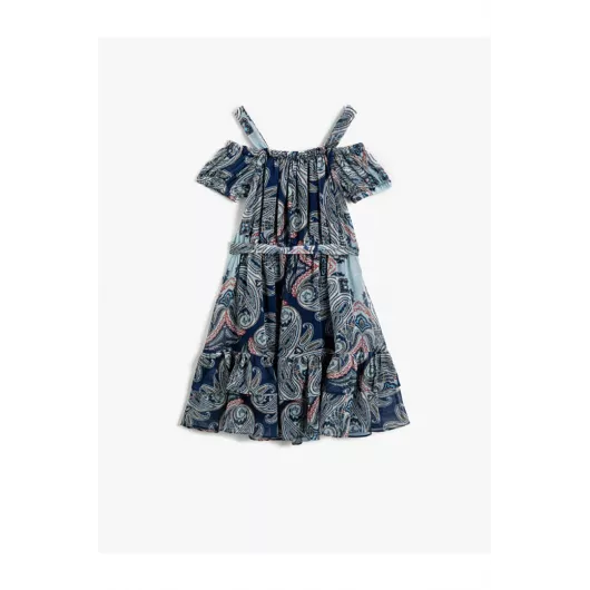 Платье Koton, Цвет: Темно-синий, Размер: 4-5 лет, изображение 2