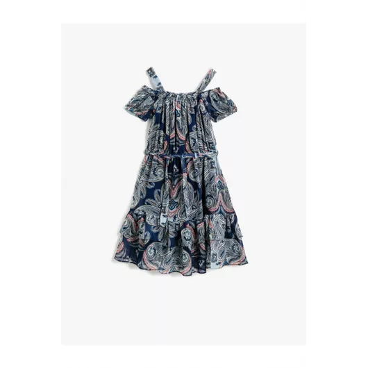 Платье Koton, Цвет: Темно-синий, Размер: 4-5 лет