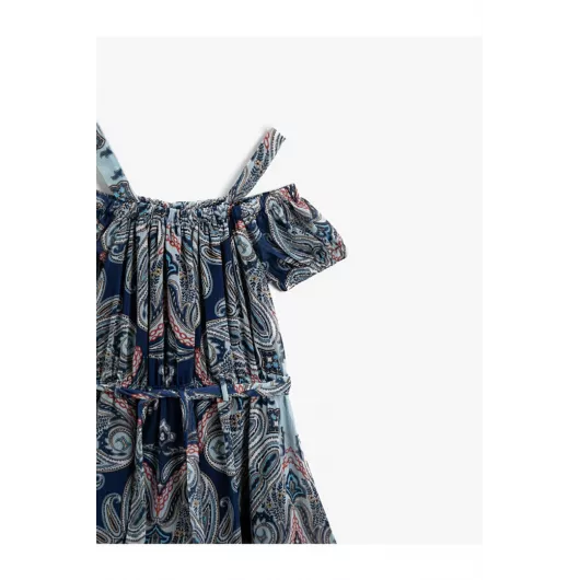 Платье Koton, Цвет: Темно-синий, Размер: 4-5 лет, изображение 3