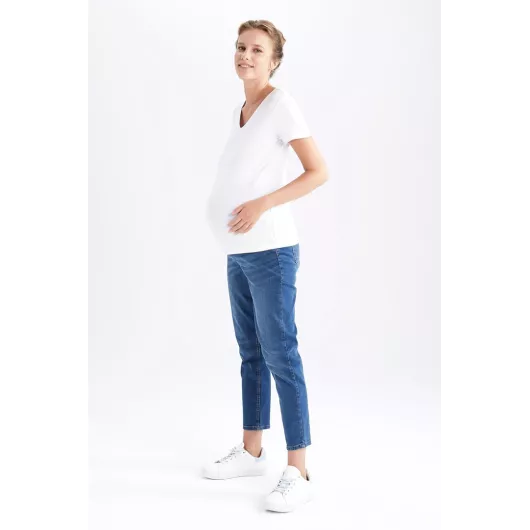 Джинсы для беременных DeFacto, Цвет: Синий, Размер: 40, изображение 3