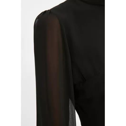 Платье TRENDYOLMILLA, Цвет: Черный, Размер: 42, изображение 4
