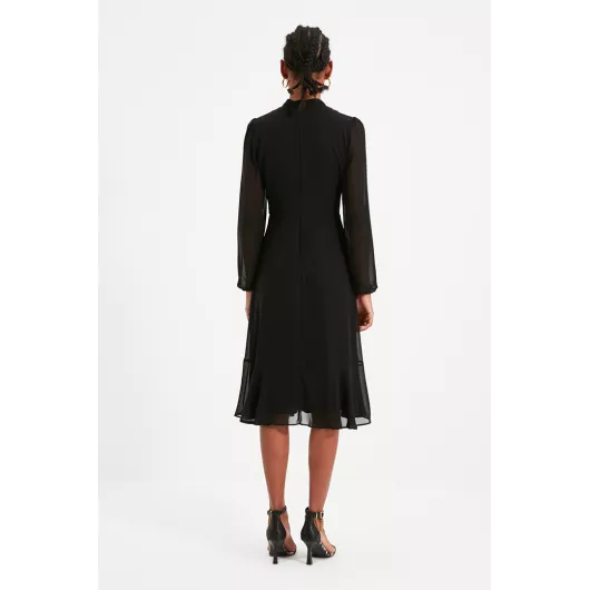 Платье TRENDYOLMILLA, Цвет: Черный, Размер: 42, изображение 5