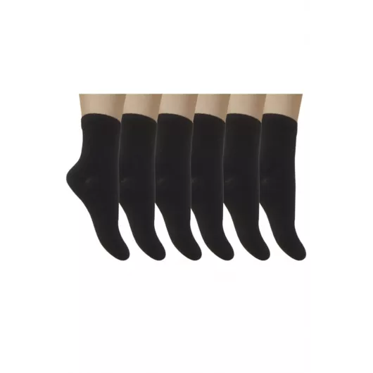 Носки 6 пар Black Arden Socks, Цвет: Черный, Размер: 11-12 лет