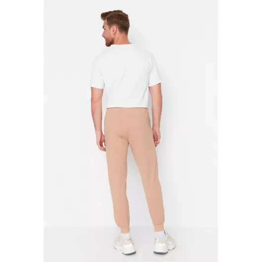 Спортивные штаны TRENDYOL MAN, Цвет: Бежевый, Размер: S, изображение 5