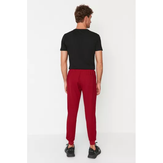 Спортивные штаны TRENDYOL MAN, Цвет: Бордовый, Размер: S, изображение 5