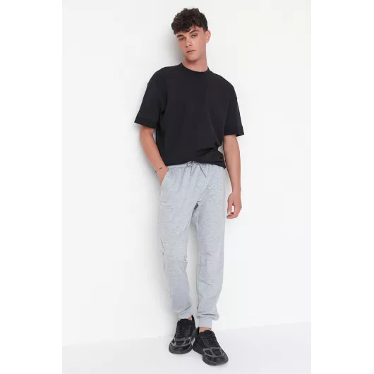 Спортивные штаны TRENDYOL MAN, Цвет: Серый, Размер: S, изображение 3