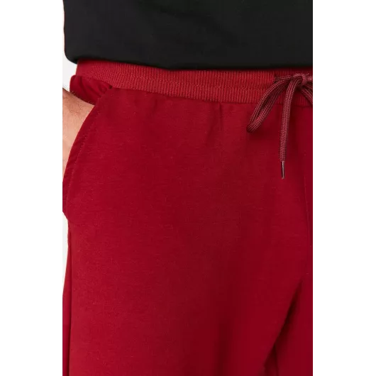 Спортивные штаны TRENDYOL MAN, Цвет: Бордовый, Размер: S, изображение 4
