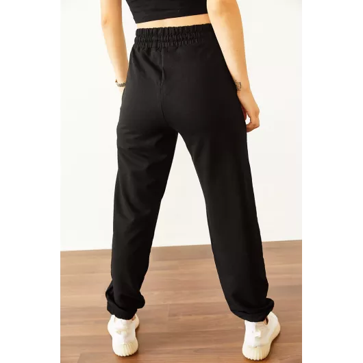 Спортивные штаны Xhan, Цвет: Черный, Размер: M, изображение 4