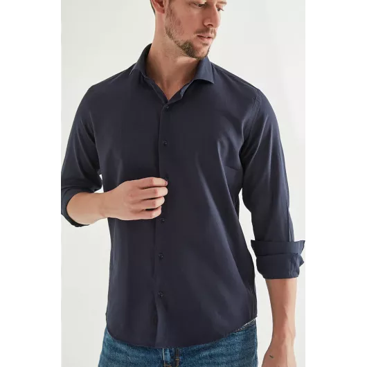 Рубашка D'S Damat, Цвет: Темно-синий, Размер: M, изображение 2