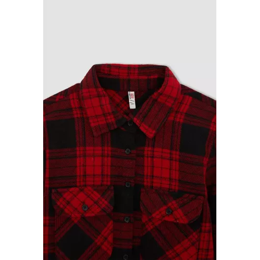 Рубашка DeFacto, Цвет: Красный, Размер: 6-7 лет, изображение 2