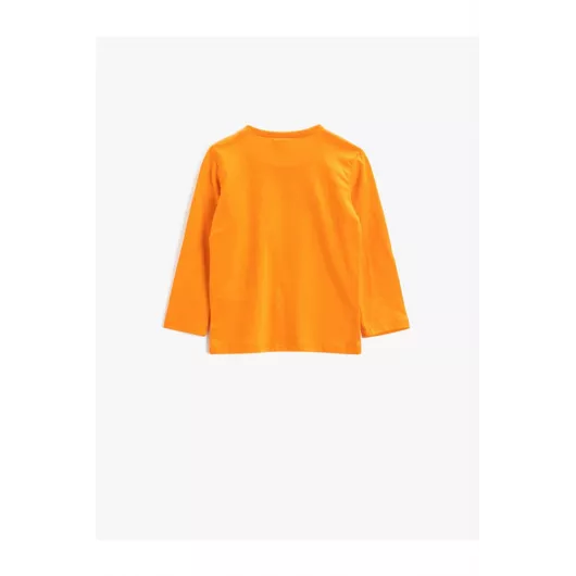 Футболка Koton, Цвет: Оранжевый, Размер: 6-9 мес., изображение 2