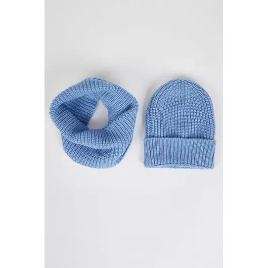 Hat and snood DeFacto, Color: Blue, Size: STD