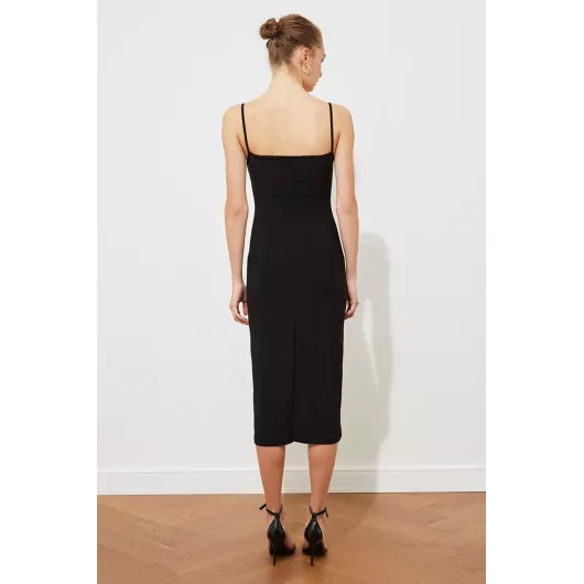 Платье TRENDYOLMILLA, Цвет: Черный, Размер: L, изображение 4